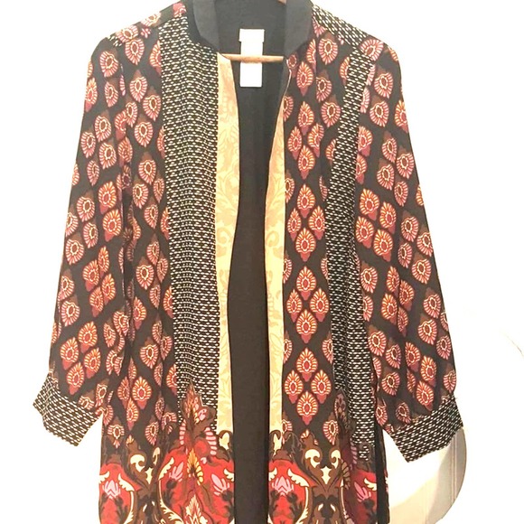 Cozy Boho Flowy Kimono Spring Cardigan - Picture 4 of 10